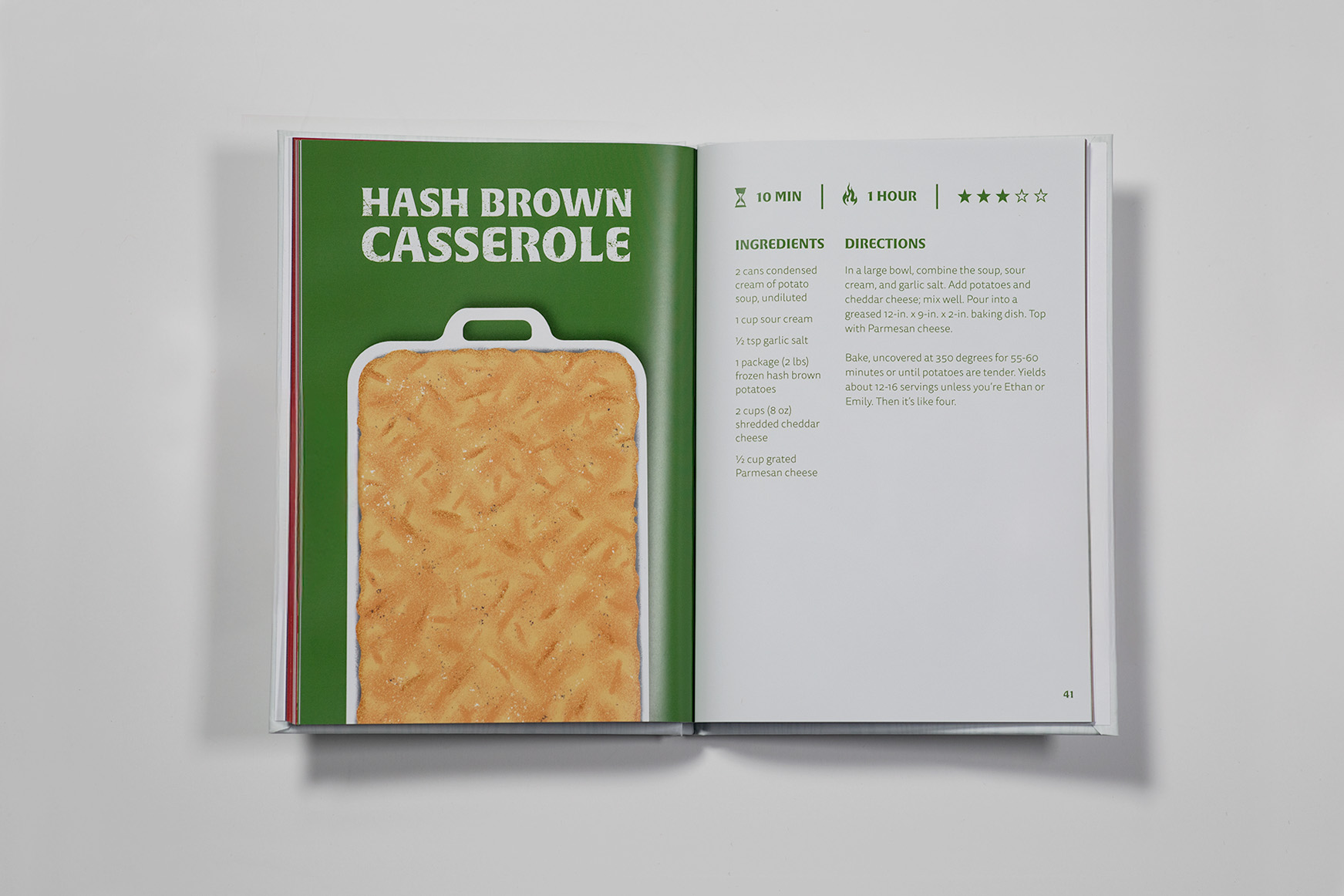 Hash Brown Casserole Page